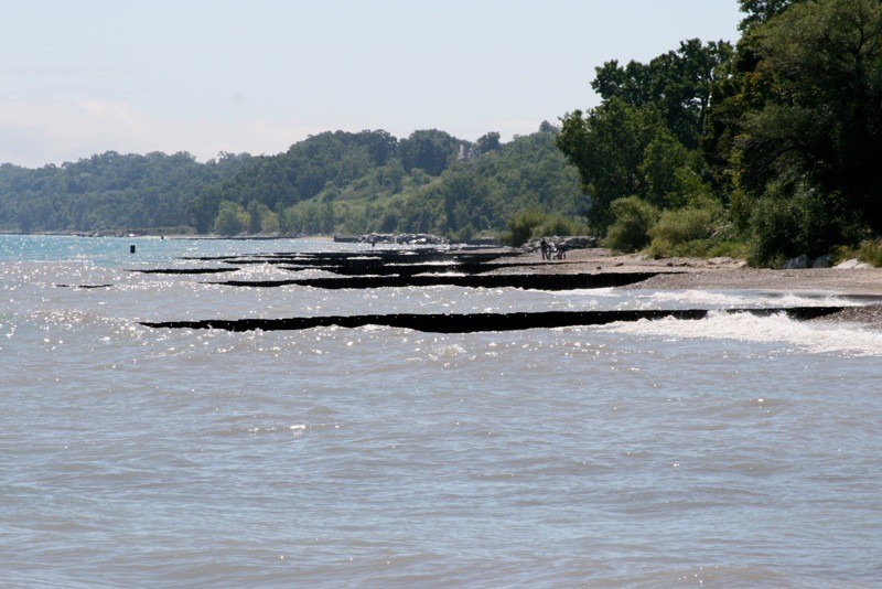 lake forest beach Fort Sheridan Forest Preserve beach